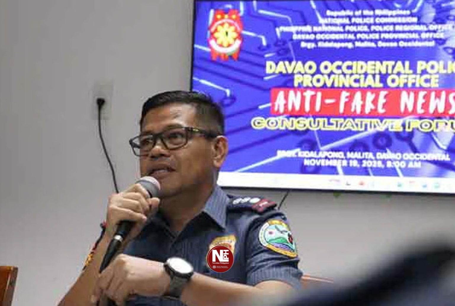 Davao Occidental Police Partner with Local Media to Combat Fake News and Protect Communities