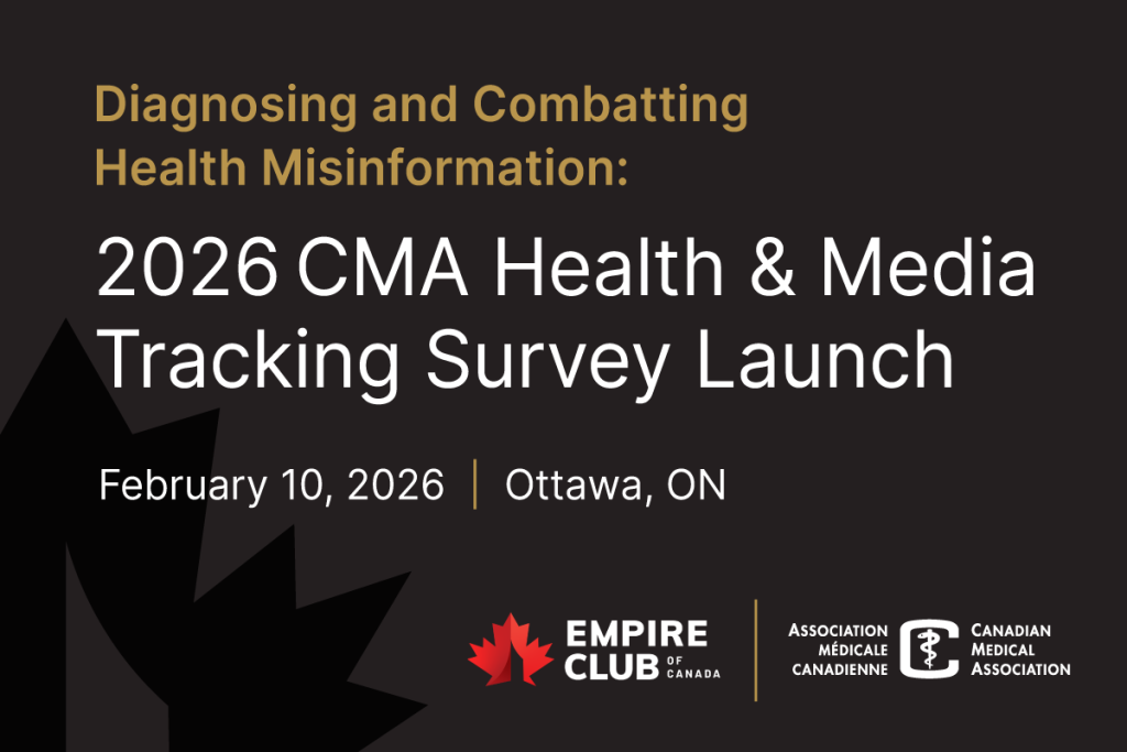 Diagnosing and Combatting Health Misinformation: CMA to Launch 2026 Health and Media Tracking Survey