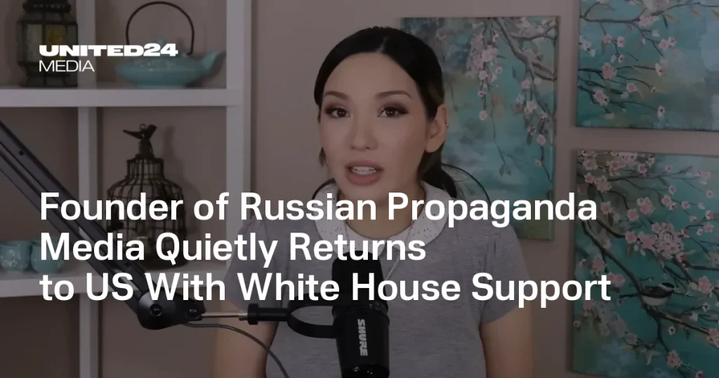 Russian Propaganda Media Founder Returns to US with White House Approval