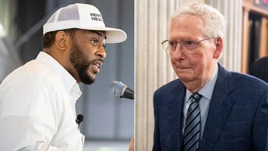 Democrat Launches Senate Bid to Replace McConnell with Progressive Platform