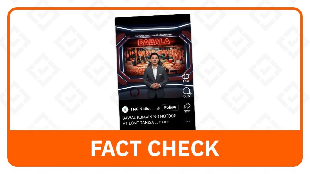 No Ban on Consumption of Processed Meats; Video Claim Is AI-Generated