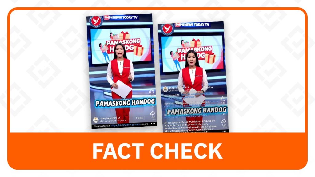 False Registration Links Circulate for Free Noche Buena Packages