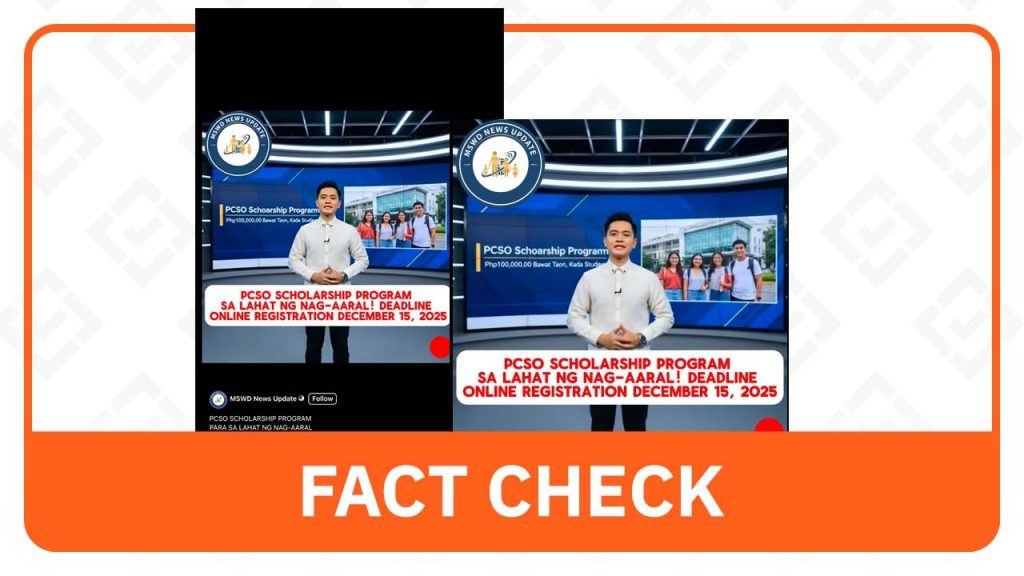 PCSO Warns: Fake Scholarship Application Ads Linked to Phishing Scam