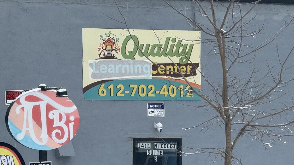 Daycare Center Involved in Minnesota Fraud Investigation Updates Sign Following Public Criticism