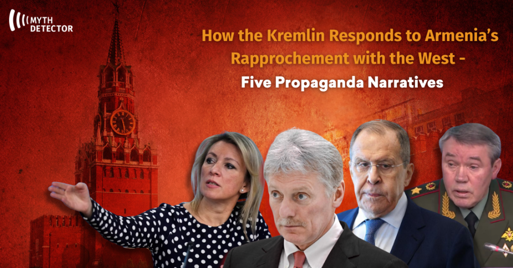 Kremlin’s Five Propaganda Narratives in Response to Armenia’s Western Pivot