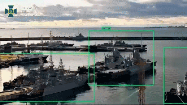 Ukraine Claims First Underwater Drone Strike on Russian Submarine in Novorossiysk