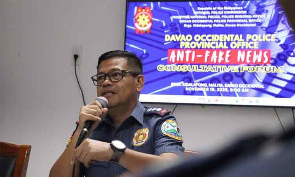 Davao Oriental Police, Media Commit to Fight Disinformation