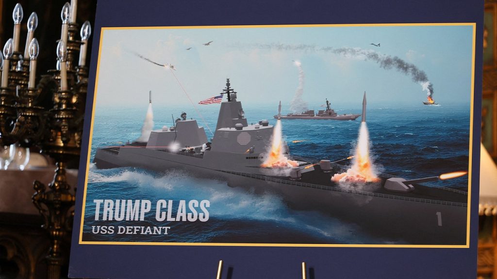 Trump Proposes ‘Golden Fleet’ of Naval Vessels, Claims Superior Power