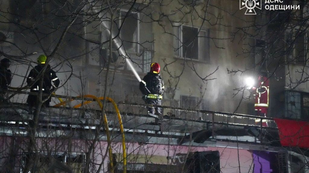 Russian drones blast Ukraine’s Odesa and injure 6, including children