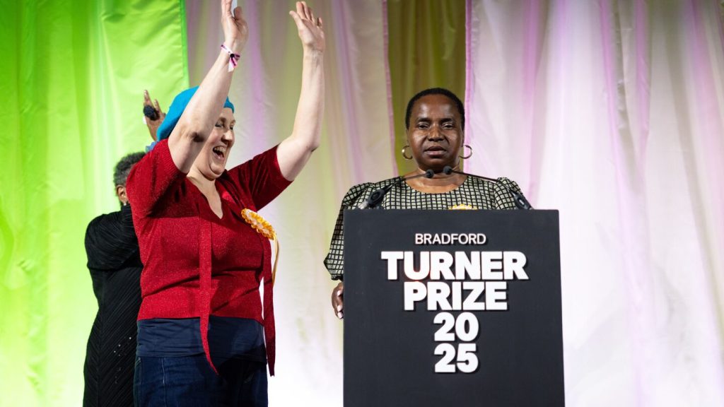 Nnena Kalu is first artist with a learning disability to win the prestigious Turner Prize