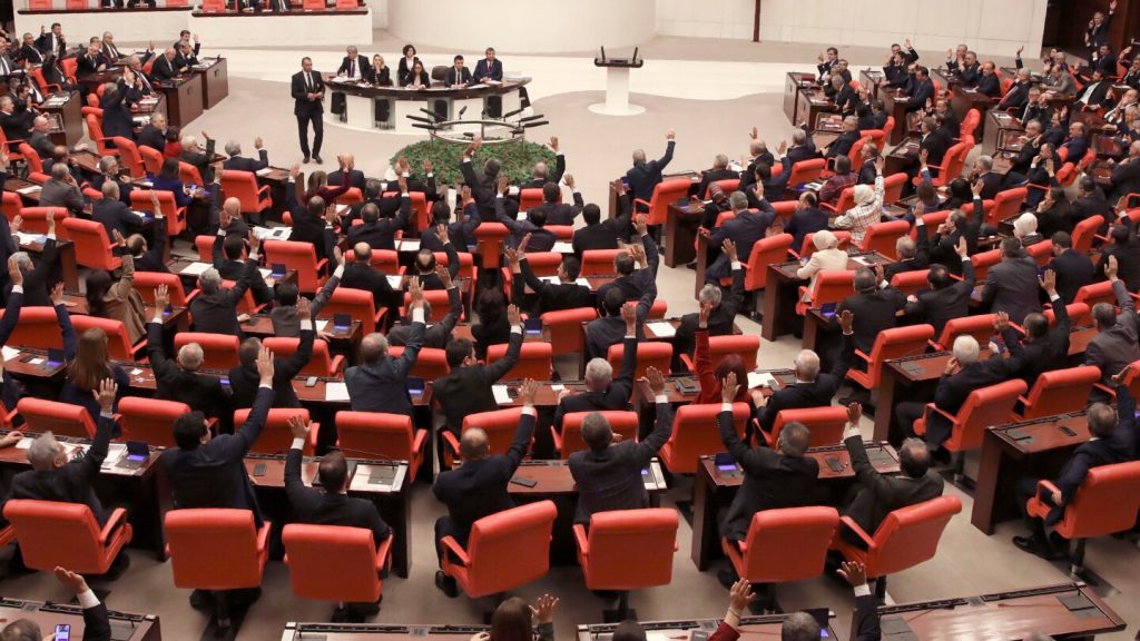 Prosecutors detain suspects accused of sexually harassing young interns at Turkish parliament