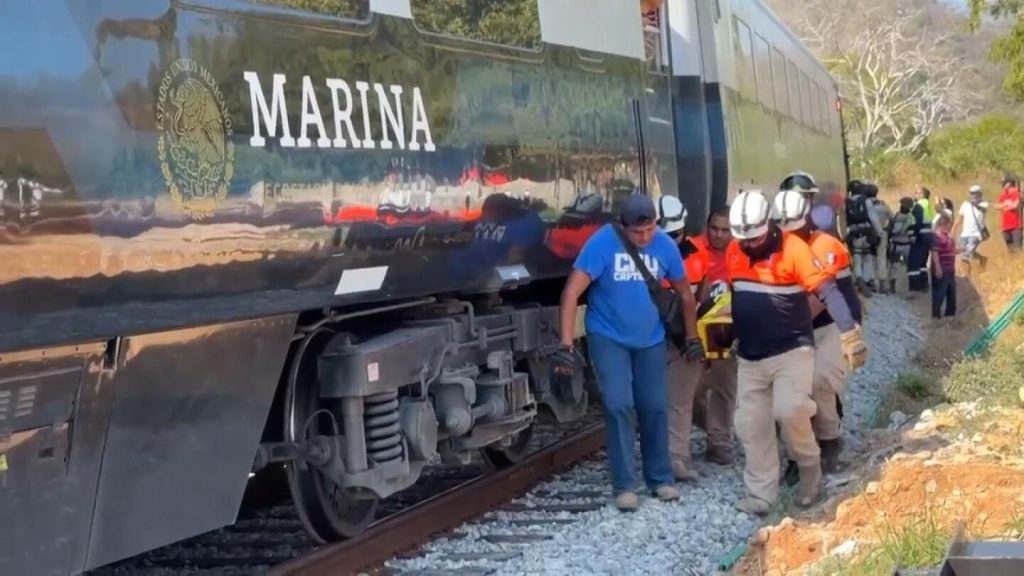 Interoceanic Train derails in southern Mexico, killing at least 13 and injuring dozens