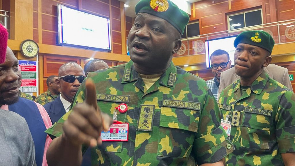 Nigeria’s president nominates ex-military chief for defense minister weeks after he was forced out