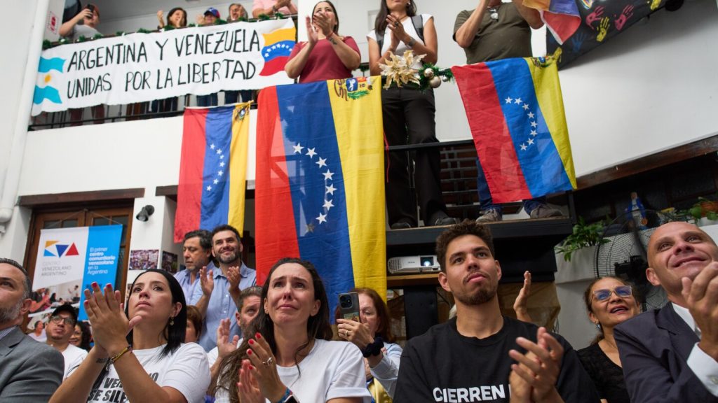Venezuelans have mixed reactions to Nobel laureate Machado traveling abroad