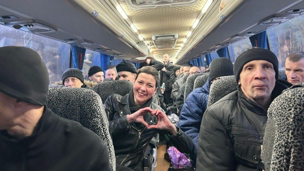 Belarus frees Nobel Prize laureate Bialiatski, opposition figure Kolesnikova as US lifts sanctions