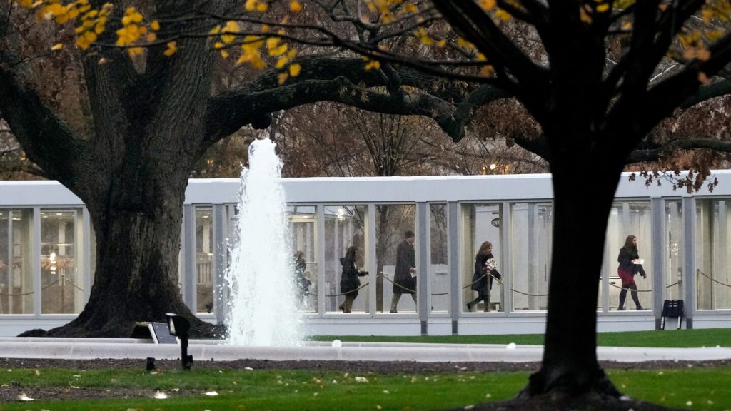 White House tours resume in time for Christmas, but they’re different than before