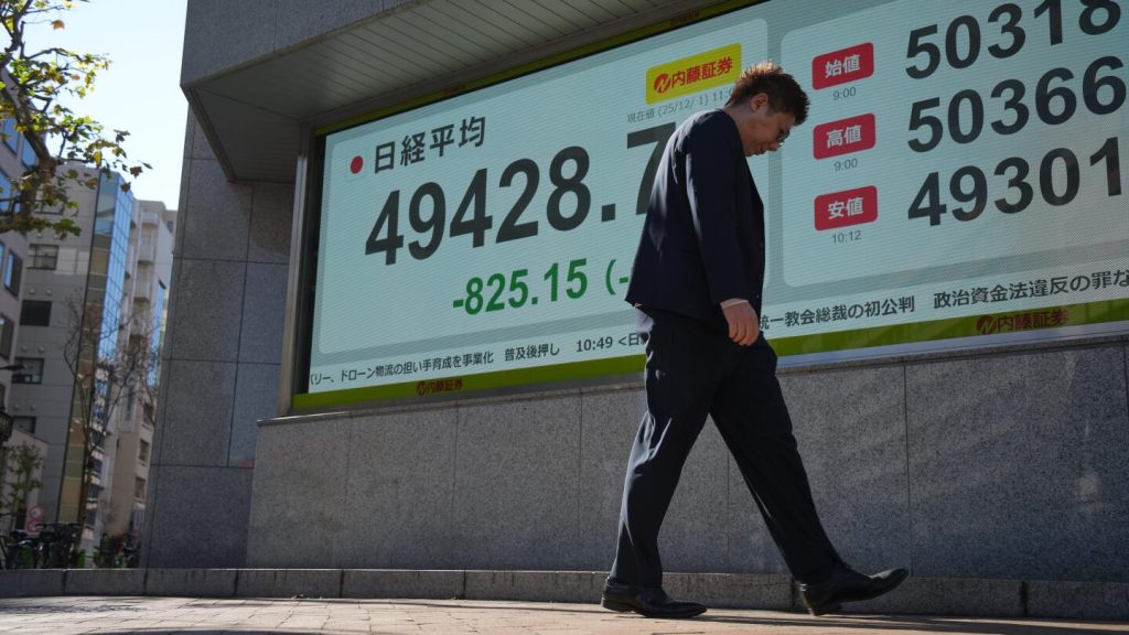 US futures slip and Asian stocks are mixed, while oil prices surge more than $1 a barrel