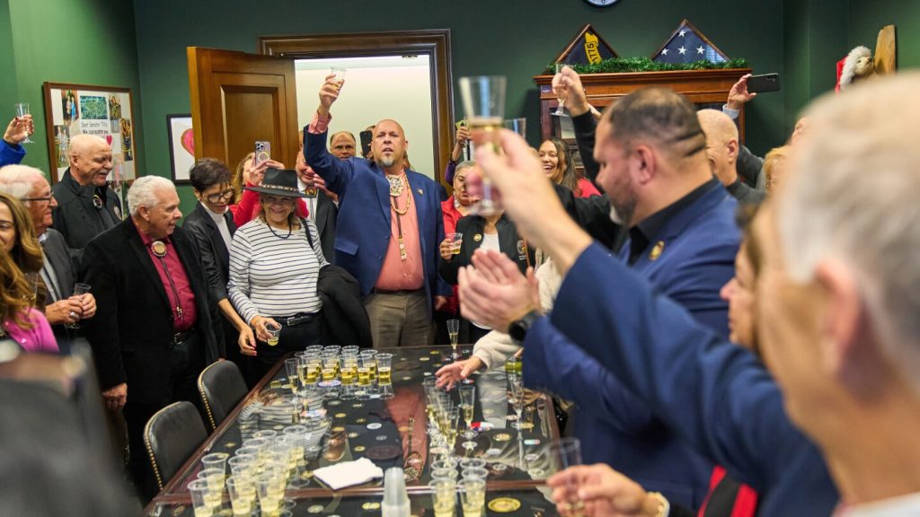 Photos of the Lumbee Tribe celebrating federal recognition