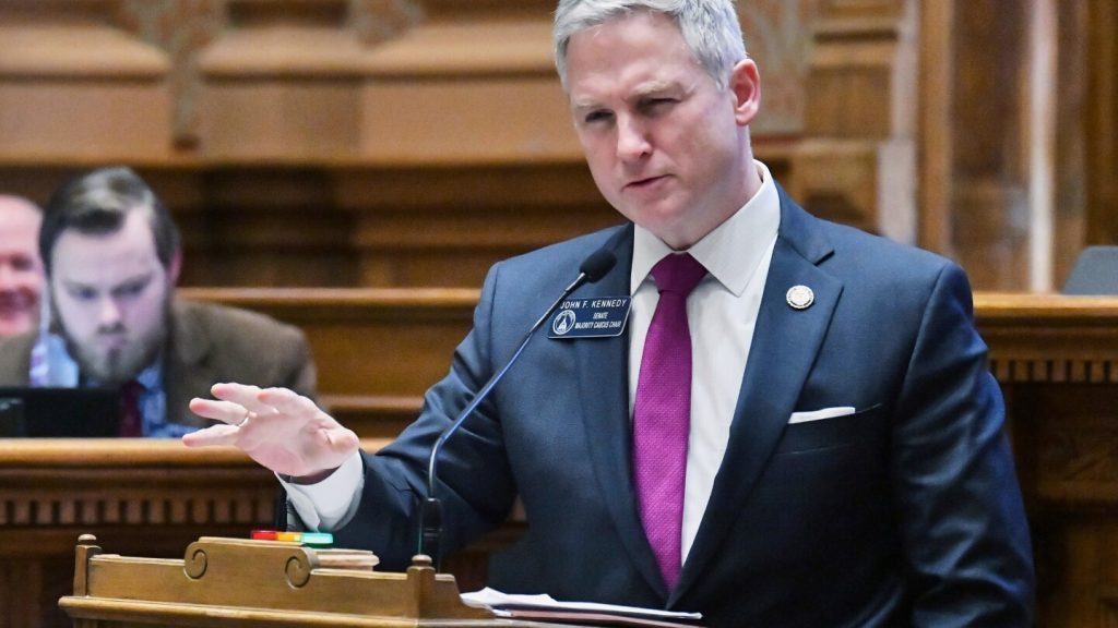 Georgia Republican John Kennedy resigns from state senate to campaign for lieutenant governor