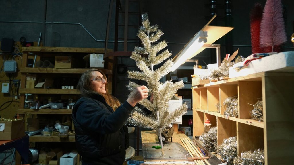 Americans like artificial Christmas trees even though few are made in US and prices are up