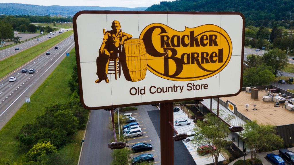 Cracker Barrel lowers revenue forecast as traffic falls after logo blowup