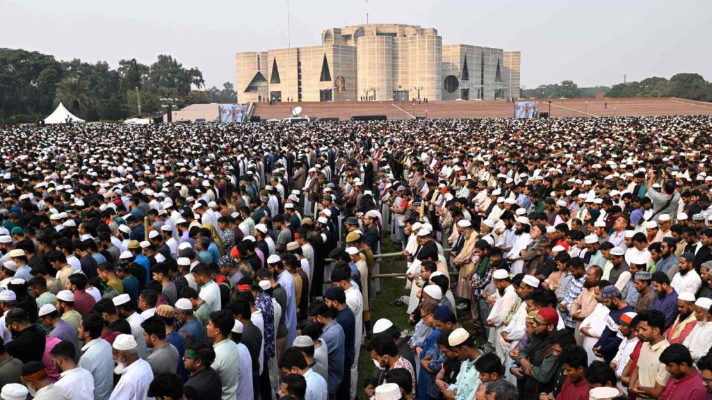 Bangladesh mourns slain activist as tensions rise ahead of elections