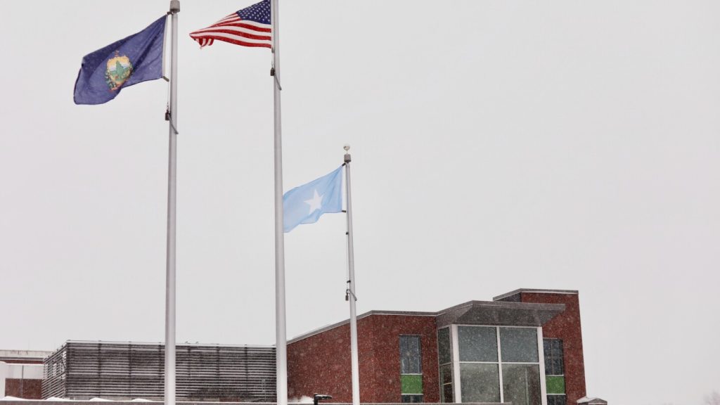 Somali flag flown outside Vermont school building over Trump ‘garbage’ slur brings threats