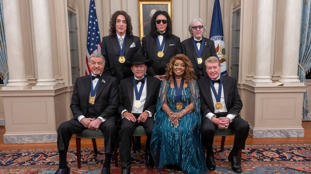 Trump says he’s hosting the Kennedy Center Honors recognizing Stallone, Kiss, Gaynor and others