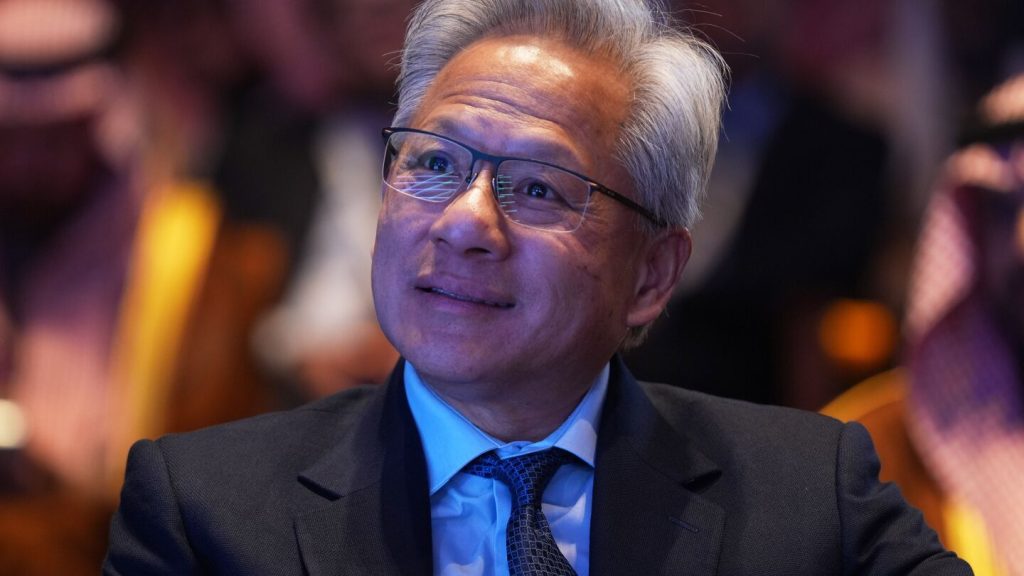 Nvidia CEO Jensen Huang visits Republicans as debate over intensifying AI race rages