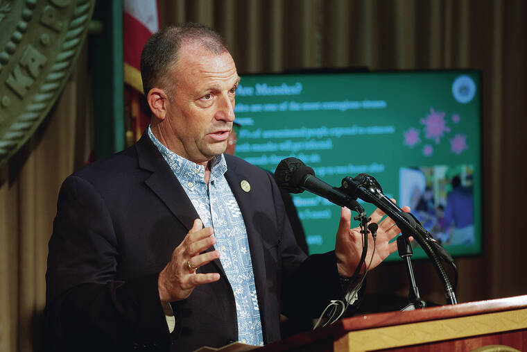 Hawaii Gov. Green Criticizes Federal Response as Measles Cases Rise Across U.S.