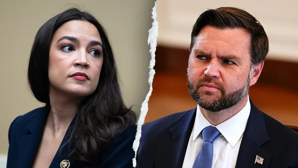 Rep. Ocasio-Cortez Claims Sen. Vance Supports Political Violence Against Americans