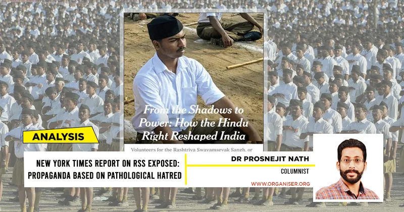 New York Times’ Coverage of RSS Criticized as Biased and Misleading