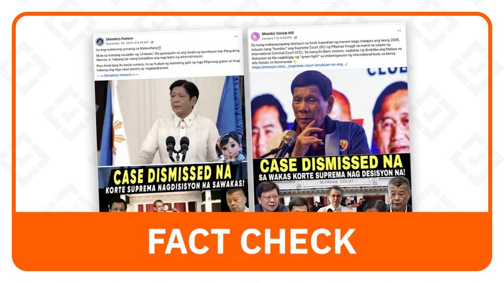Supreme Court Declines to Dismiss Duterte’s ICC Case
