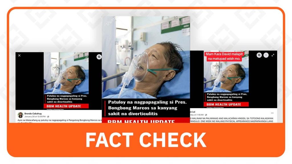 Marcos Hospital Bed Photo Confirmed as AI-Generated