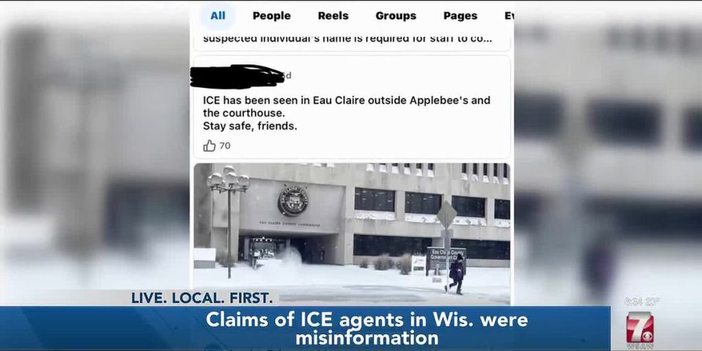 ICE Sighting Reports in Wisconsin Proven to be Misinformation