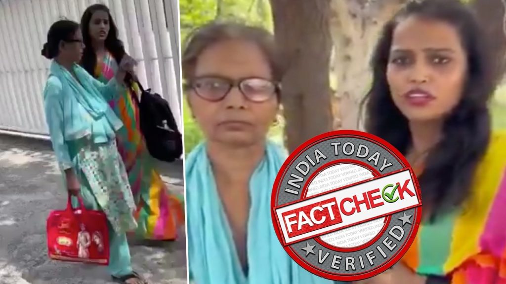 Fact Check: Video of Woman Abandoning Mother at Care Facility Confirmed as Scripted Drama