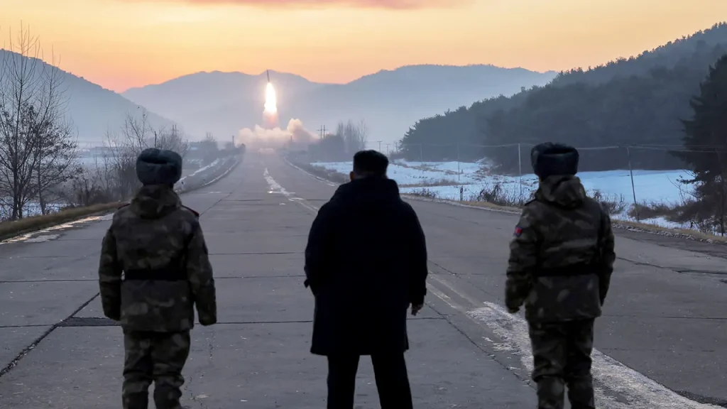 North Korea Test-Fires Hypersonic Missile System Under Kim’s Supervision