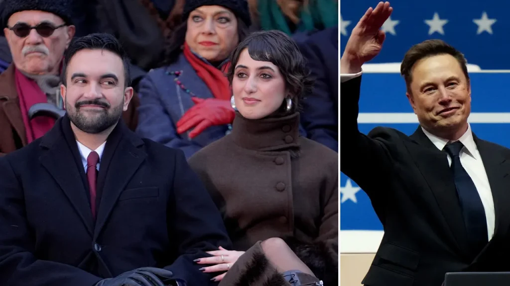 Conservatives criticize media for disparate coverage of similar gestures by Mamdani and Musk
