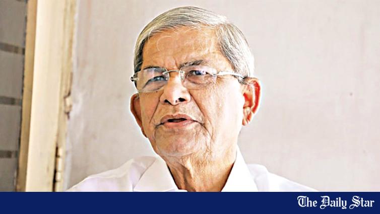 BNP’s Fakhrul Accuses Government of Propaganda Campaign at Sylhet Rally
