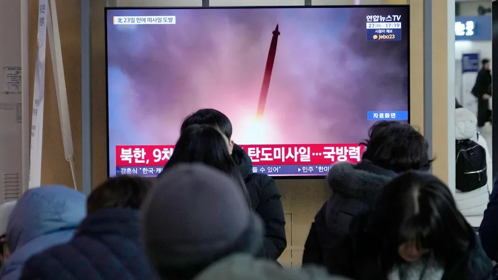 North Korea Fires Short-Range Ballistic Missiles Into Sea Ahead of Political Meetings