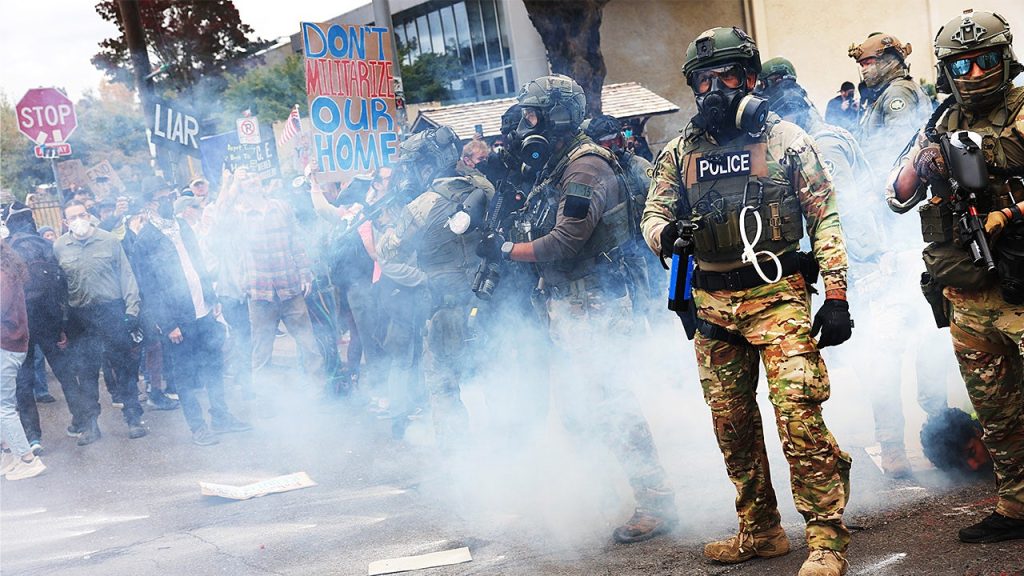 Oregon Residents Sue Homeland Security Over Tear Gas Use Against Anti-ICE Protesters
