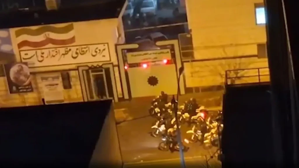 Iran Protesters Clash with Police in Tehran as Trump Warns of Forceful US Response