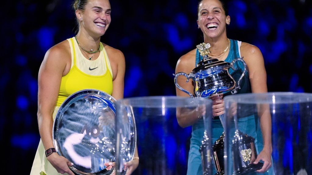 Top-ranked Sabalenka calls season schedule ‘insane,’ plans to skip tournaments to avoid burnout