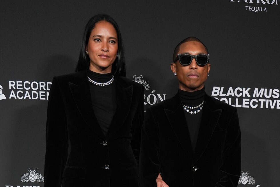 Pharrell calls for empathy from US leaders after being honored at Black Music Collective event