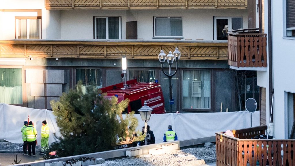 Dozens presumed dead and about 100 injured in fire at Swiss Alps bar during New Year’s celebration