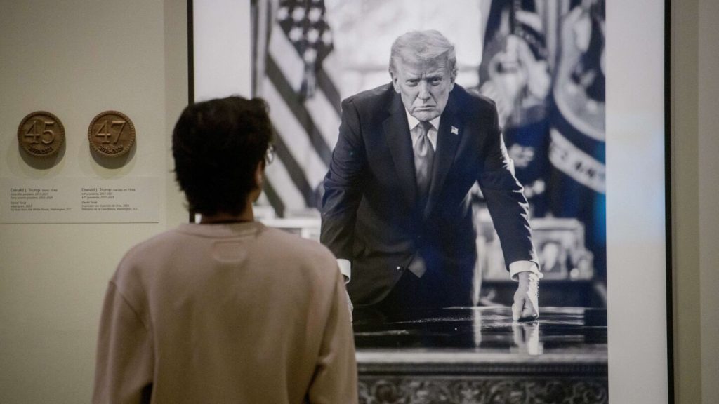 Reference to Trump’s impeachments is removed from the display of his Smithsonian photo portrait