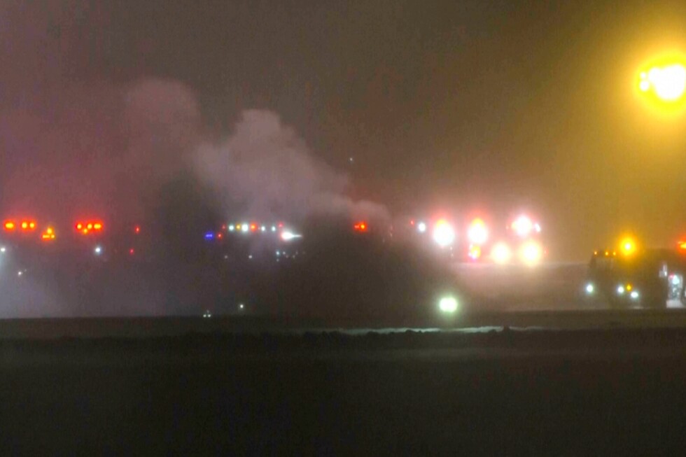 Private jet with 8 aboard crashes on takeoff in Maine, FAA says