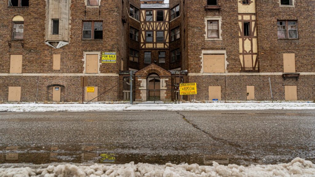 Arizona investors bought up a historic Detroit neighborhood — then left it in ruins