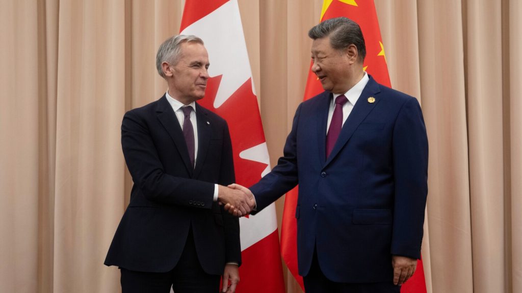 Carney visits China this week in a bid to rebuild ties and reduce Canadian dependence on US