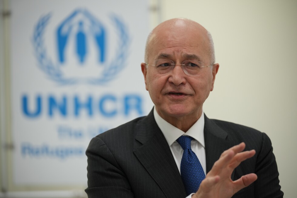 The first refugee to lead the UN refugee agency calls this a ‘very difficult moment in history’